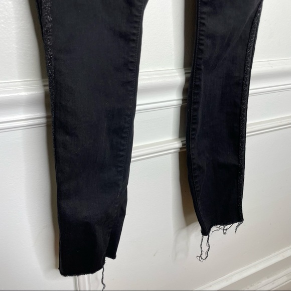 MOTHER HW Looker Ankle Fray in Guilty Party Racer Womens 25 - Picture 3 of 14